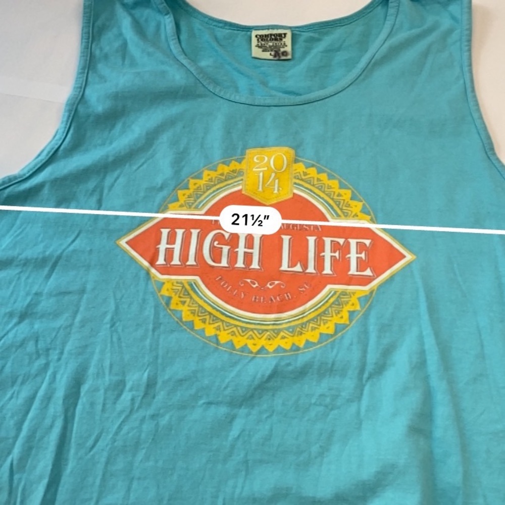 High Life 2014 First Pres Augusta Polly South Carolina Vacation Tank XLARGE - Picture 13 of 13